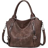 CLUCI Purses for Women, Large Hobo Bags, Multiple Pockets Tote Handbags, Water Repellent Shoulder Bag with Adjustable Strap