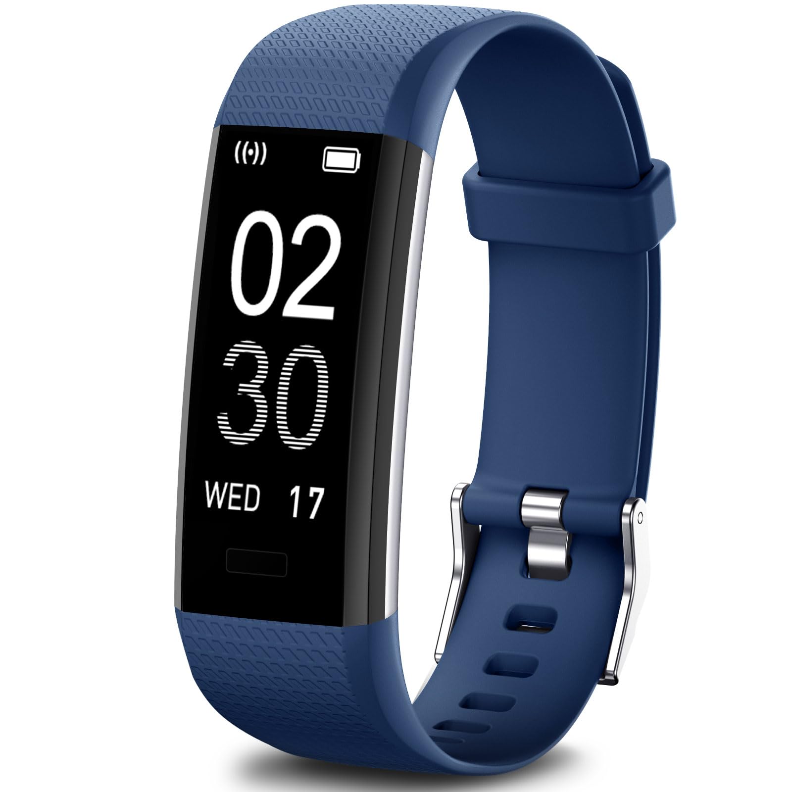 Runlio Fitness Tracker with Heart Rate Monitor,Sleep Monitor with 14 Sports Mode,Activity Tracker with Step,Calories Counter,IP67Waterproof with Stopwatch Pedometer for Kids,Women Men (2026 version)