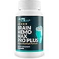 Brain Memo Max Pro Plus - Top Memory & Brain Memo Max Pro Supplement - Support Improved Memory & Mental Acuity - Aid Natural Brain Function - Support Focus, Mental Recovery, & Energy