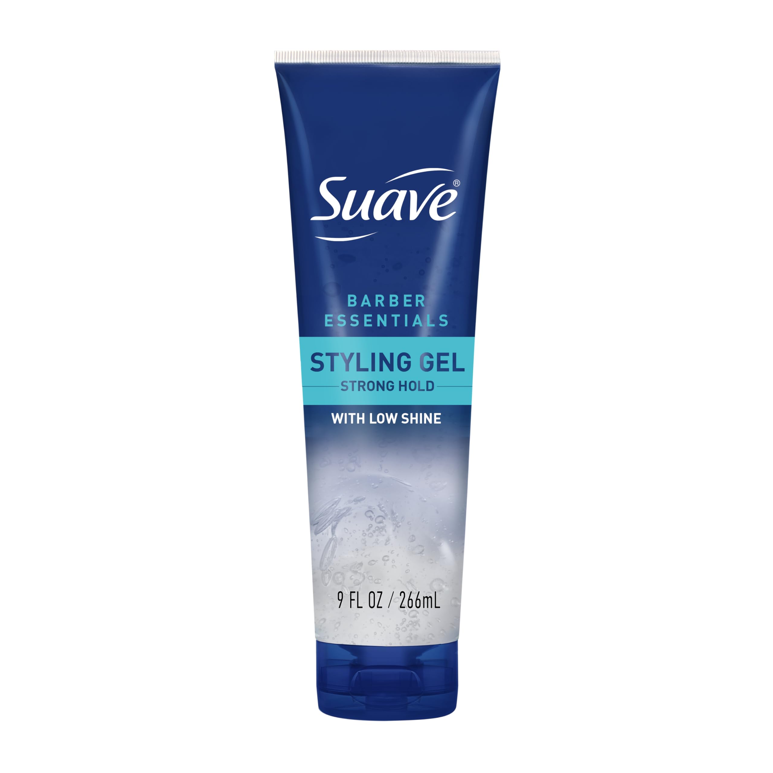 Photo 1 of ***FACTORY SEALED, MISSING CAP***Suave Hair Gel For Men Barber Essentials Styling, Strong Hold and Low Shine, No Flakes, Barber-Quality Results, 9 oz