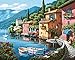 TOCARE 5D Diamond Painting Kits for Adults 16x20Inch/50x40cm Large Full Drill Embroidery Dotz Birthday Holiday Present for Your Family, Villa by The Sea