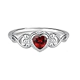 Precious Pieces Sterling Silver January CZ