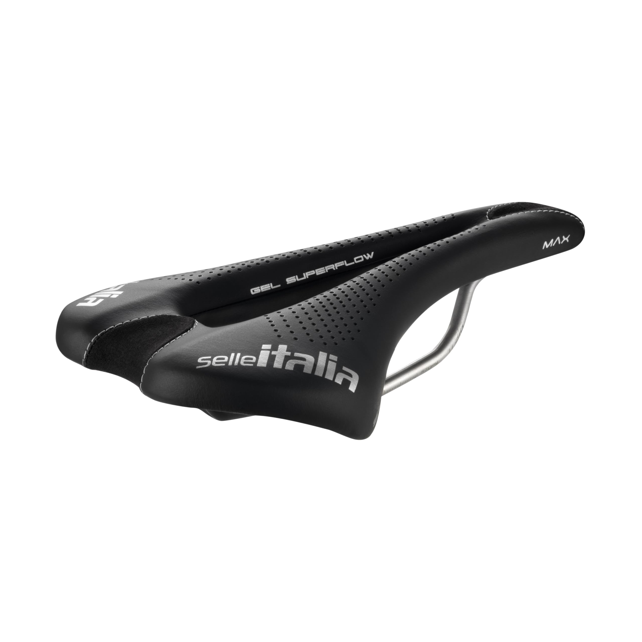 Selle Italia MAX SLR Gel Superflow Bike Saddle L, Black