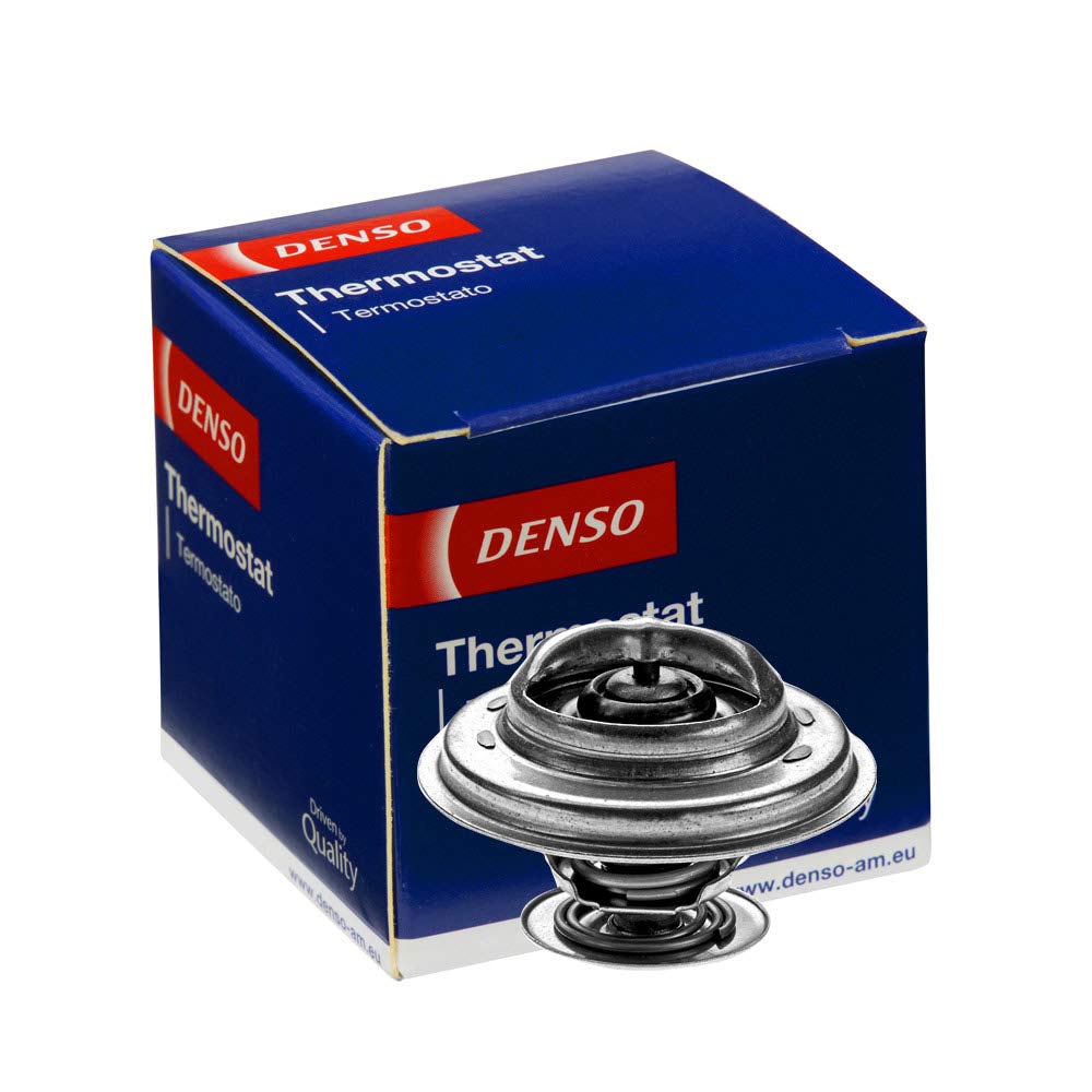 DENSO Automotive Thermostat - DTM88247 - Replacement OEM Engine Thermal Temperature Control Regulator for Reliable and Optimal Cooling