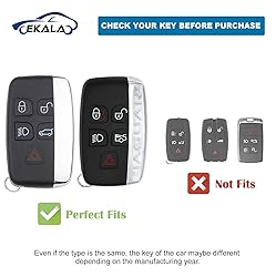EKALA for Key Fob Cover with Keychain, 5 Buttons