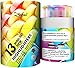 Highlighters Markers Assorted Colors Bulk Fluorescent Highlighter Marker Pens Pack Large Set Color Chisel Tip Yellow Blue Green Pink Orange Pastel (Set of 13 (Limited Edition, New Colors))