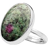 Natural Labradorite Crystal Ring Anti-Tarnish 925 Sterling Silver Oval Solitaire Gemstone Dainty Leo Spiritual Perseverance Statement Ring Handmade Turkish Fine Jewelry