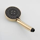 CIENCIA Gold ABS Rainfall Hand Shower Head Universal 1/2" IPS 1.5m Hose BS144F view 7