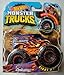 Hot Wheels 2018 Release Monster JAM Blue DELIVERY Truck DIE CAST with Collectible Wheel Token