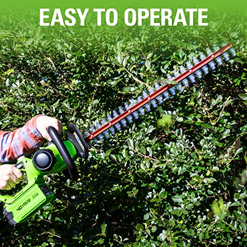 Greenworks 40V 24" Cordless Hedge Trimmer, Tool Only Pricepulse