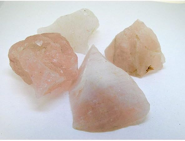 Piedras de Cuarzo Rosa Bruto Calidad A (Pack de 1 kg) Minerales y Cristales, Belleza energética, Meditacion, Amuletos Espirituales: Amazon.es: Hogar