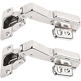 TamBee 45&deg;Cabinet Hinges Soft Close Kitchen Door Cabinet Hinge - Concealed, Soft Close, 3D Adjust for 135 Degree Corner Cabinet, Cupboard Hinge Replacement with Mounting Screws, 2 Pack