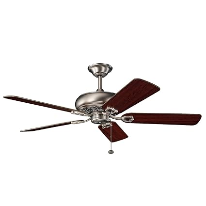 Ceiling Fans Hunter 53071 Low Profile Iii 52 Inch Antique Pewter