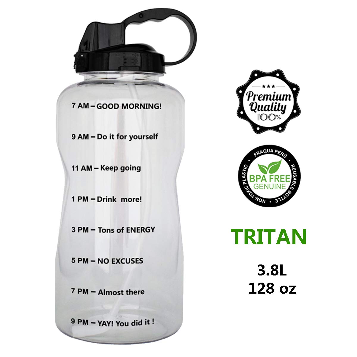 Best straw clear water bottle dishwasher safe