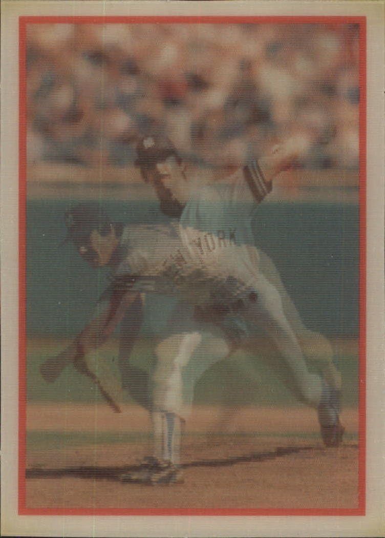 1987 Sportflics Baseball Card 83 Ron Guidry Collectibles