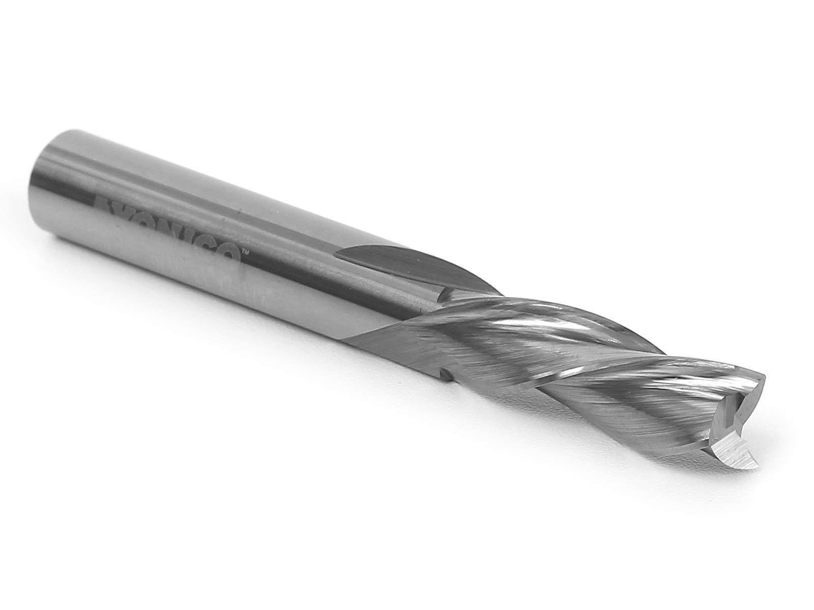 Yonico 32340-SC - Downcut Spiral End Mill CNC Router Bit, Diameter: 5/16", Cutting Height: 1", Flutes: 3-5/16" Shank