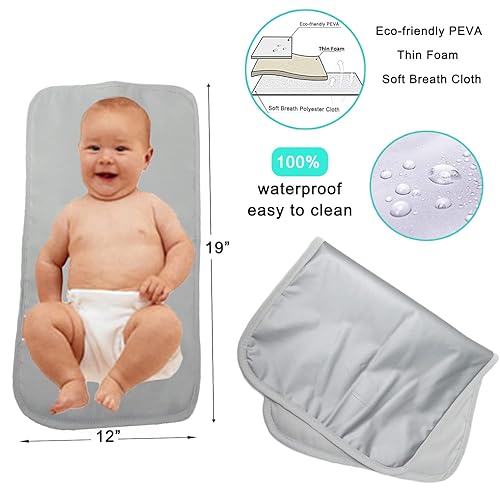 Portable Diaper Changing Pad for Baby Diaper Changing Kit with