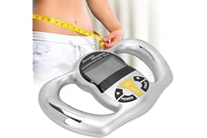 DIOCHE Handheld Body Fat Loss Monitor Smart Body Fat Scale BMI Meter Fat Analyzer Monitor Measure Device Body Fat Analyzer Handheld for Fitness Bodybuilding Muscle Gain