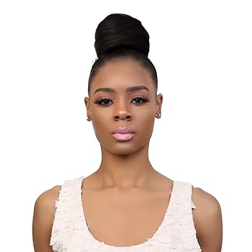 Amazon Com Instant Glitz Synthetic Hair Bun Sweet Rolls Coffee