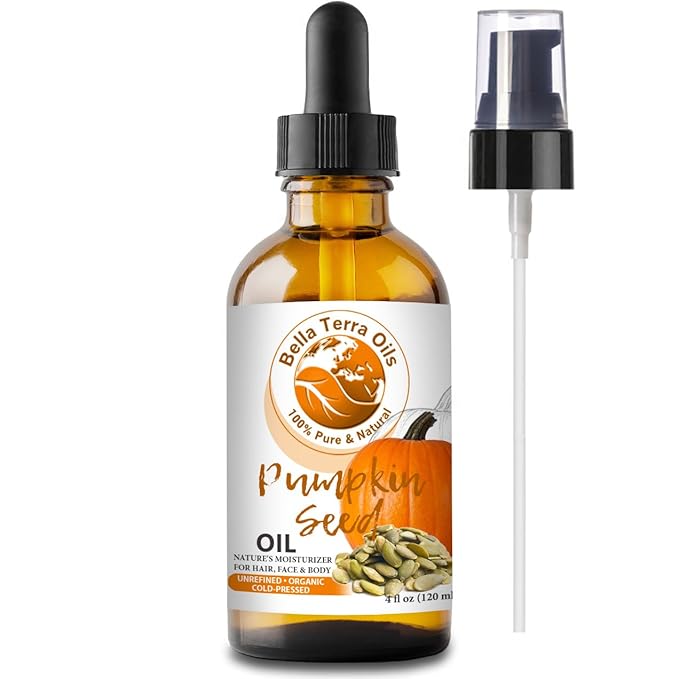 NEW Pumpkin Seed Oil. 4oz. Coldpressed. Unrefined. Organic