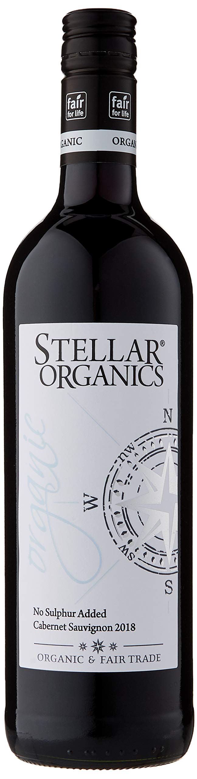Stellar Organics Cabernet Sauvignon No Added Sulphur Wine, 75cl