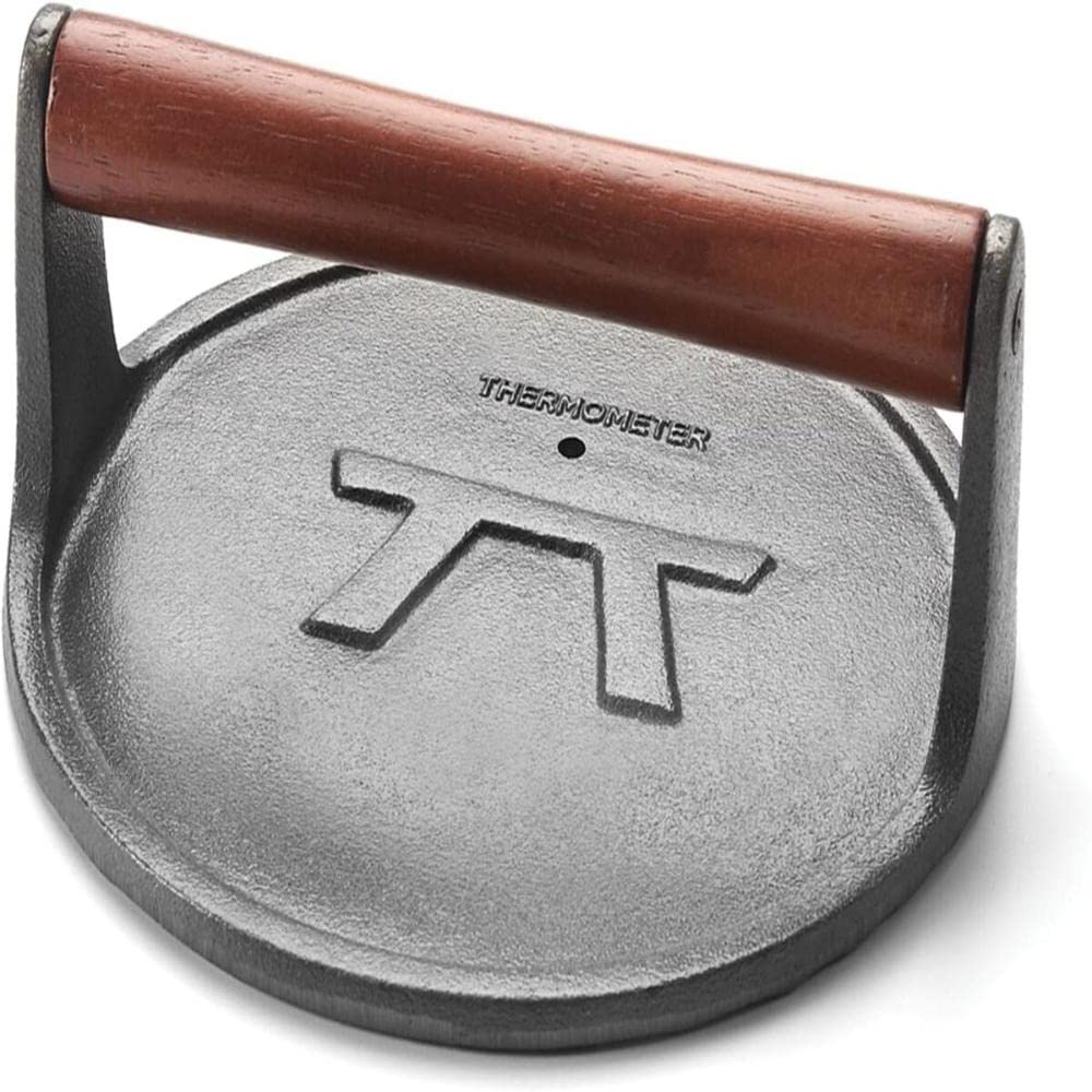 Photo 1 of Outset Cast Iron, 8 x 8 x 3.25 inches, Round Grill Press