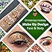 Christmas Nail Sequins - 6 Pots Holographic 13 Shape Mixed Snowflakes Nail Chunky Glitter, Iridescent Mermaid Flake Laser Sparkly Star Confetti Glitter for for Festival Nail Art Design or Make Up