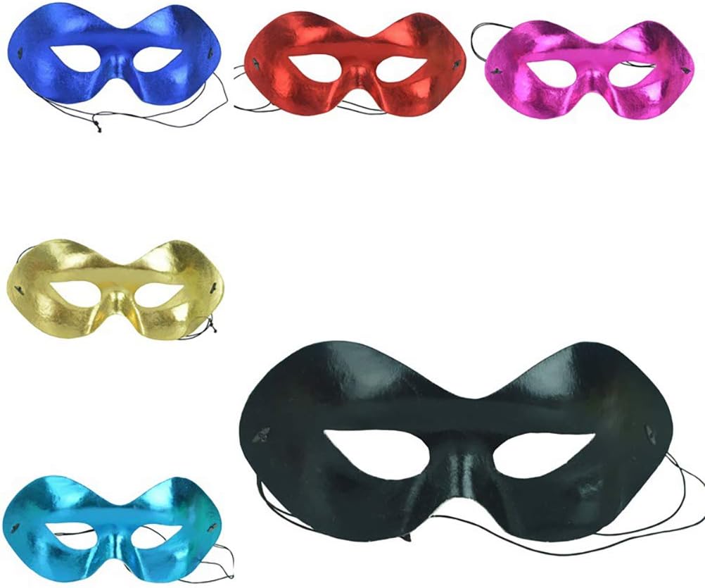 JUIOKK máscara de Media Cara para Halloween, máscara de Cosplay