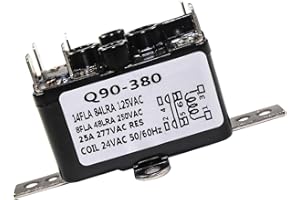 OBIDA 90-380 Heavy Duty Fan Relay Replacement for Emerson 24 VAC