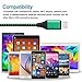 Micro Cable 10FT, HUHUTA 5 Pack Extra Long Nylon Braided Durable USB Charging Cable Cord High Speed Charge and Sync Compatible Samsung Galaxy, LG, Motorola, Blackberry, Nokia More Android
