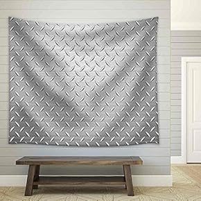 Metal Texture Background - Fabric Wall Tapestry Home Decor - 51x60 inches