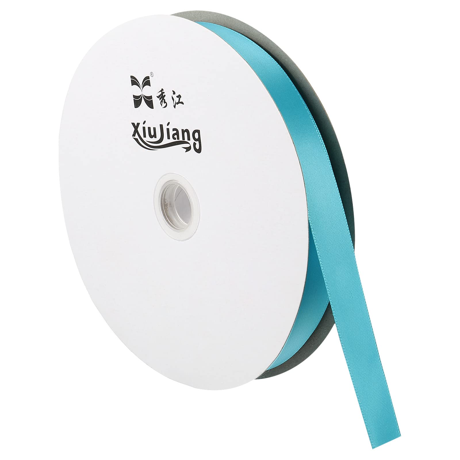 PATIKIL 0.79 Inch Wide 100 Yards Satin Ribbon, Solid Crafts Roll for Party Home DIY Wrapping Decoration Cornflower Blue