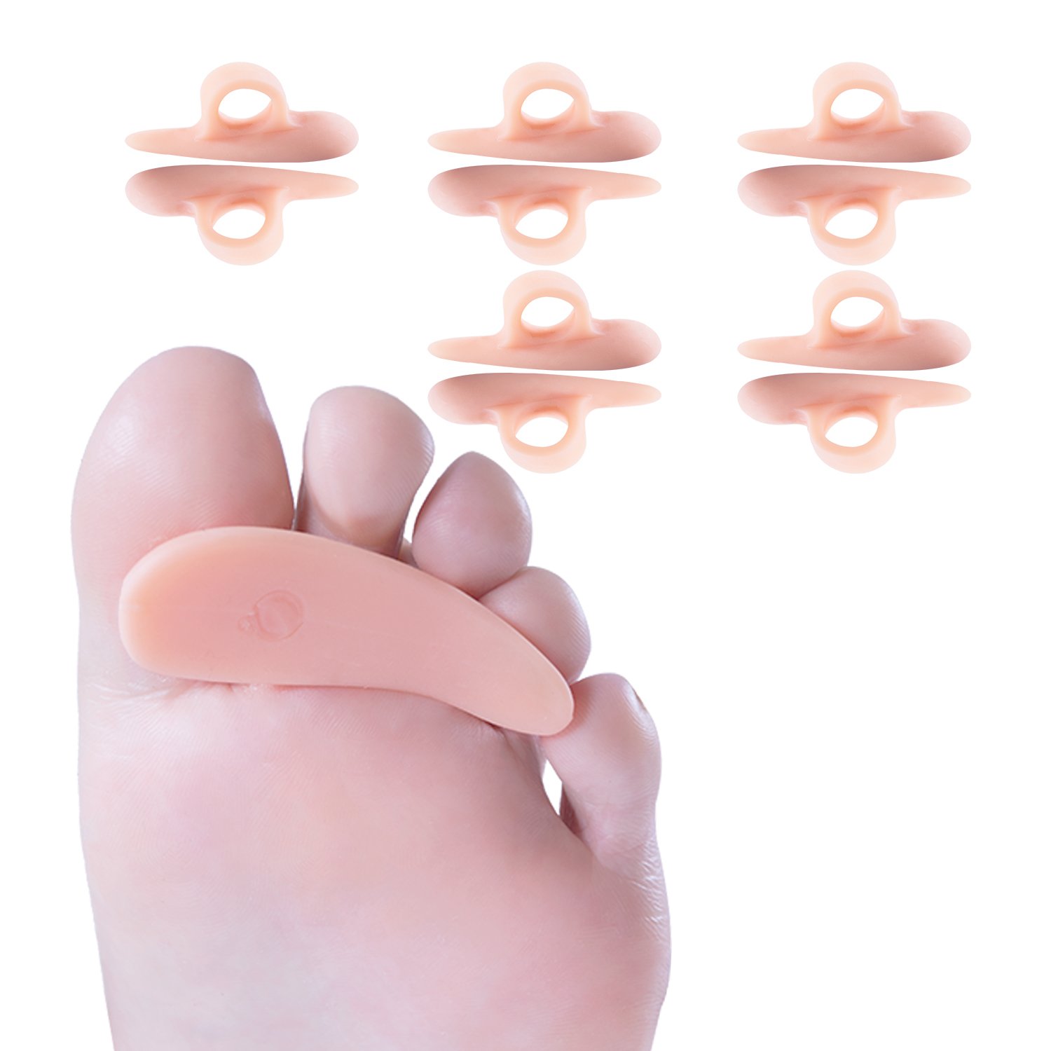 Welnove Hammer Toe Pads Three Loop Hammer Toe Gel