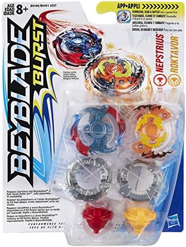 Beyblade Burst Dual Pack Nepstrius and Roktavor