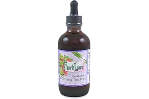 Herb Lore Tummy Tincture 4 fl oz Alcohol Free - Herbal Liquid Drops for Kids & Adults - Stomach Soothing Blend with Fennel, Anise Seed, Dill Weed, Catnip & Chamomile