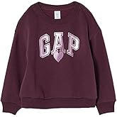 GAP girls Logo Crew Sweatshirt