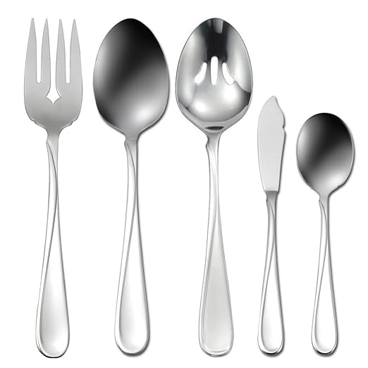 Oneida Serving Sets Flatware Flight 5 Piece Serving Set by Oneida
