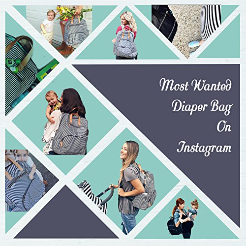 Diaper Bag Backpack By Kute 'n' Koo New Enhanced Version Designer