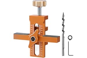 Cabinet Door Installation Positioner, 0-30mm Adjustable Support Arm Mounting Jig, Aluminium Alloy Cabinet Installation Tool, 