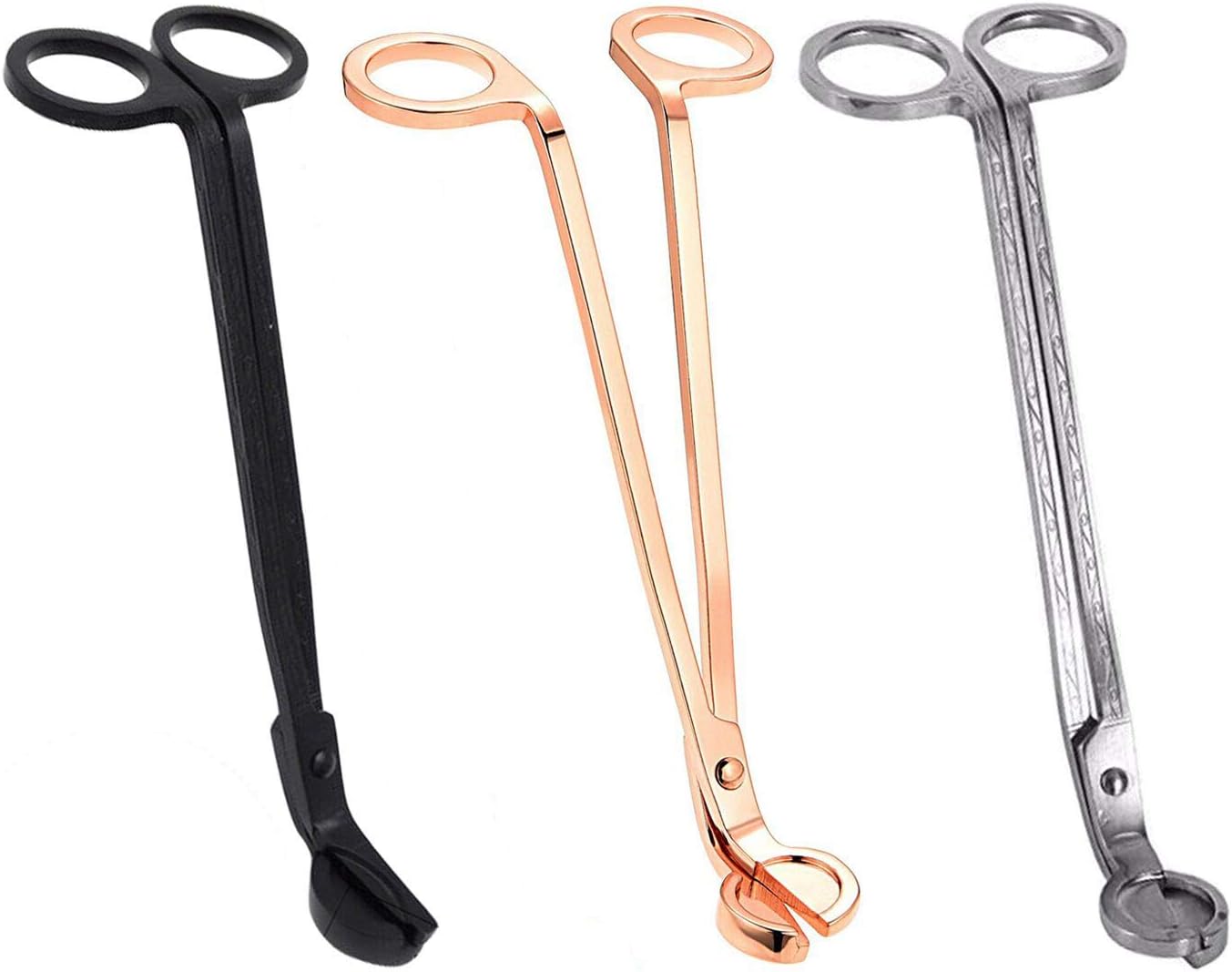 Creatiee Candle Wick Trimmer, Stainless Steel Wick Clipper