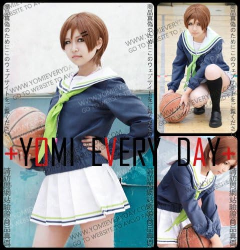 Amazon コスプレ衣装 黒子のバスケ 相田リコ あいだ リコ 誠凛高校ユニフォーム コスチューム コスプレ コスプレ 仮装 通販 Amazon コスプレ衣装 黒子のバスケ 相田リコ あいだ リコ 誠凛高校ユニフォーム コスチューム コスプレ コスプレ 仮装 通販