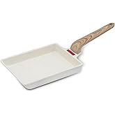 MAXCOOK Small Egg Pan Tamagoyaki Nonstick Japanese Omelette Square Egg for Induction Gas Ceramic Stovetop