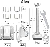 Tahikem 4pk Heavy Duty Leveling Feet 4000lb Load Capacity Workbench Cabinet Feet view 6