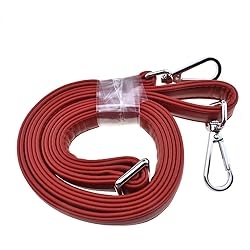 HAHIYO Adjustable Smooth Red Leather Purse Chain