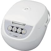 TIGER JBV-A10U 5.5-Cup Micom Rice Cooker, with Tacook Food Steamer Tray | Tacook steamer tray