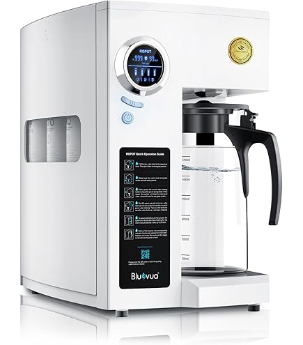 Bluevua RO100ROPOT Reverse Osmosis System Countertop Water Filter