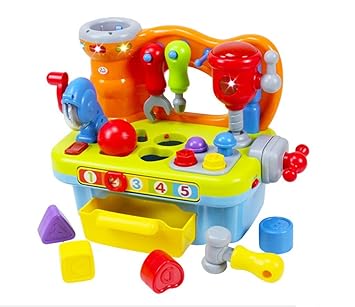 Jouet éducatif En Plastique Pour Enfant De 18 Mois établi Avec Divers Outils Pour Garçons Et Filles - 