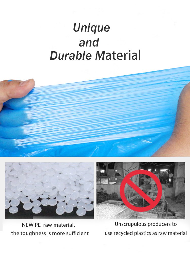 Small drawstring trash bags(2.6 gallon 3roll/90 counts) , Extra Strong Garbage Bag?blue?