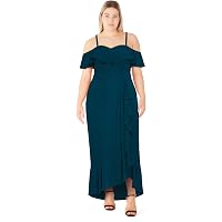 Tulip Maxi Dress in Cotton Poplin | Atelier Hinode