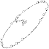 Silpada 'Bead Up' Sterling Silver Anklet, 9" + 1"